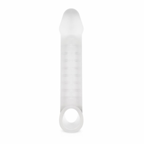 Насадка на член Boners Supporting Penis Sleeve, +5 см до довжини, отвір для яєчок 4