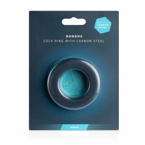 Ерекційне кільце Boners Cock Ring With Steel Core, сталеві вставки, внутрішній діаметр 3,7 см 2