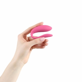 Смарт-вібратор для пар We-Vibe Sync Lite Pink, 10 віброрежимів, можна поєднувати з актом 0