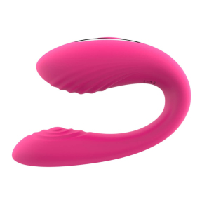 Вібратор для пар Massager Dual, 2 мотори, 5 режимів вібрації, пульт ДК 9