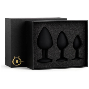 Набор силиконовых анальных пробок Jewellery Silicone Plug Set 5