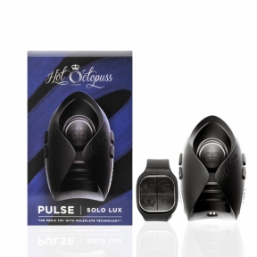 Игрушка для пениса Hot Octopuss Pulse Solo LUX, пульсация, использование без рук 8