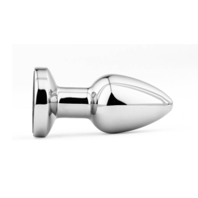Металевий віброплаг Metal Butt Plug S, 10 режимів вібрації, пульт ДК 0