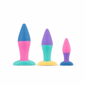 Набор анальных пробок PMV20 Koda – Butt Plug Set, диаметр 2,9 см, 3,9 см, 5 см 0