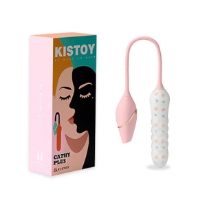Пульсатор із вакуумним стимулятором Kistoy Cathy Plus на гнучкій зчіпці 3