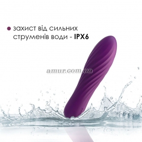 Мощный мини вибратор Svakom Tulip, фиолетовый 4