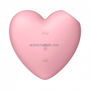 Вакуумный стимулятор Satisfyer Cutie Heart Light Red 0