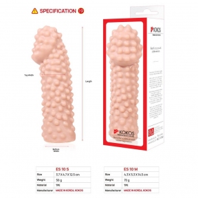Насадка на член Kokos Extreme Sleeve ES.10 размер M 3