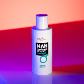 Интимный гель для мужчин, усиления эрекции MyLove Man Maximum Potency Med Gel, 150 мл 1