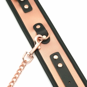 Поножі Liebe Seele Rose Gold Memory Ankle Cuffs, натуральна шкіра, рожеве золото 5