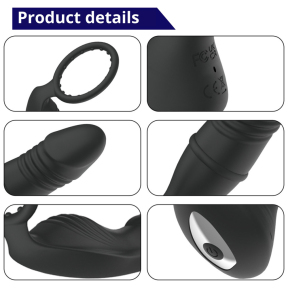 Пробка-массажер простаты Erospace Men’s Play Thrusting Prostate Massager APP Controlled B5 2