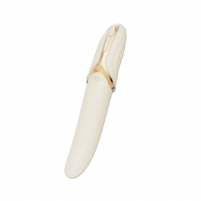 Вибратор Zalo – EVE, белый, вибрация + ротация, имитация язычка, подогрев до 39 °C 6