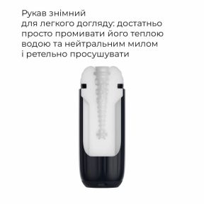 Интерактивный смарт-мастурбатор с вибрацией и посасыванием Svakom Sam Neo 2 7