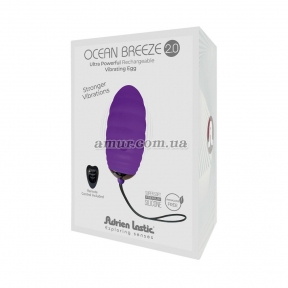 Виброяйцо Adrien Lastic Ocean Breeze 2.0, фиолетовое 2