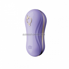 Набор 2в1 Zalo — Unicorn, фиолетовый, виброяйцо + вакуумный стимулятор 4