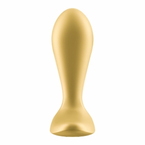 Анальна смарт-пробка із вібрацією Satisfyer Intensity Plug, золотиста 4