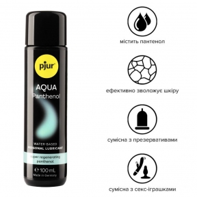 Смазка на водной основе pjur Aqua Panthenol с пантенолом, 100 мл 0