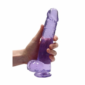 Фаллоимитатор «Realrock Dildo 9», 25 см, фиолетовый 2