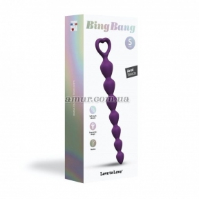 Анальная цепочка Love To Love - Bing Bang S, Purple Rain 4