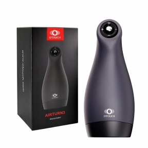 Мастурбатор Otouch AirTurn 3, 6 режимов вибрации, 4 режима всасывания, джойстик 7