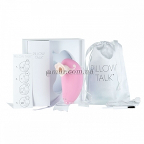 Вакуумный клиторальный стимулятор Pillow Talk - Dreamy, розовый, с кристаллом Swarovski 3
