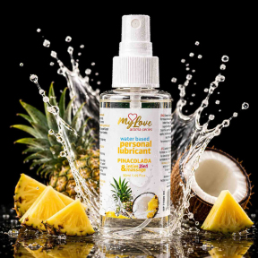 Лубрикант и массажный гель 2 в 1, MyLove Aroma, с ароматом Пина Колады, 50 мл 0