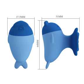 Вибратор в форме дельфина «Pretty Love Dolphin», 7 режимов вибрации 3