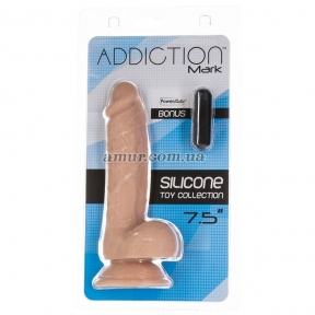 Фалоімітатор Addiction - Mark + віброкуля у подарунок 4