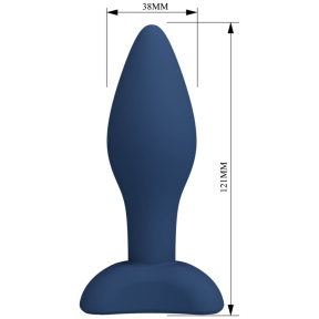 Анальная пробка Mr. Play Bulb Anal Plug L, синяя 4