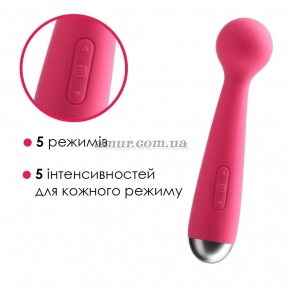 Вибромассажер с интеллектуальным режимом Svakom Mini Emma, розовый 2