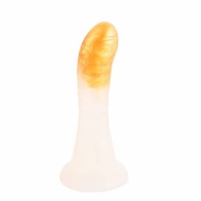 Страпон LOCKINK SEVANDA Queen Sheba Strapon Golden Dildo, регульовані кріплення, силіконовий дилдо 6