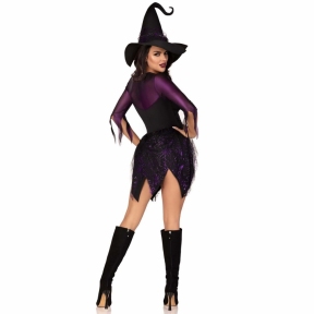 Костюм ведьмы Leg Avenue Mystical Witch, платье, шляпа 4
