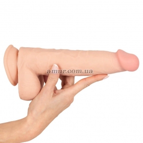 Реалистичный фаллоимитатор «NS Dildo with movable Skin», 25 см 5