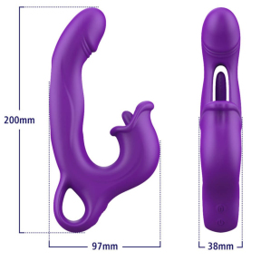 Стимулятор G-точки Erospace Sweet Play A17, фиолетовый 7