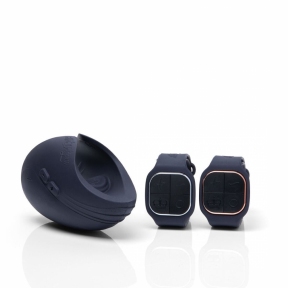 Іграшка для пар Hot Octopuss PULSE DUO LUX, пульсація + вібрація, використання без рук, 2 пульти 4