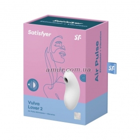 Вакуумный вибратор Satisfyer Vulva Lover 2, белый 2