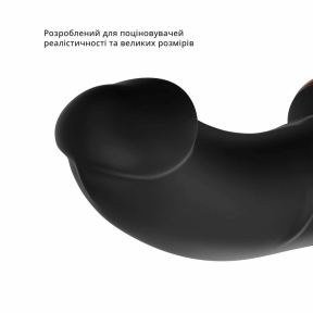 Фалоімітатор Fun Factory THE BOSS STUB, чорний, реалістична текстура, довжина 17,9 см, діаметр 4,1 см 2 Фалоімітатор Fun Factory THE BOSS STUB, чорний, реалістична текстура, довжина 17,9 см, діаметр 4,1 см 2