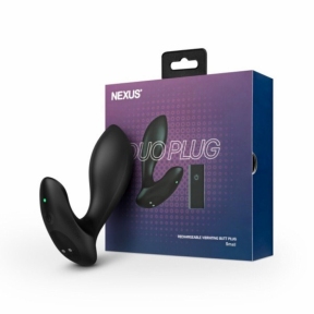 Анальная вибропробка Nexus Duo Plug Small, пульт ДУ 2