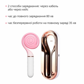 Пульсатор с вакуумной стимуляцией Otouch LolliPop, розовый 4