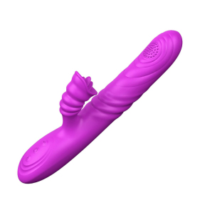 Вибратор-кролик «Angelia», 20 режимов вибарции, 3 режима движения, подогрев 2