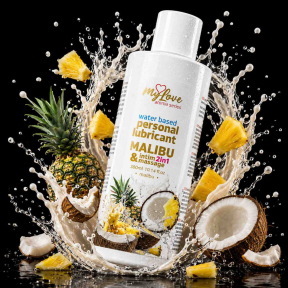 Лубрикант + массажное масло 2 в 1 MyLove Aroma Malibu, 300 мл 2
