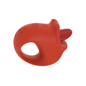 Клиторальный вибростимулятор с язычком «Rechargeable Licking Stimulator» 1