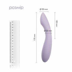 Вібратор для точки G з інтелектуальним режимом Svakom Amy 2 Pastel Lilac 0