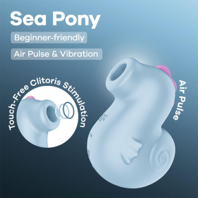 Вакуумный клиторальный стимулятор Satisfyer Sea Pony 4