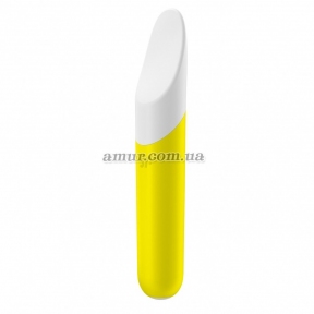 Мінівібратор із гнучким язичком Satisfyer Ultra Power Bullet 7, жовтий 2