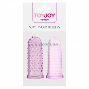 Насадки на пальцы «Sexy Finger Ticklers» фиолетовые 0