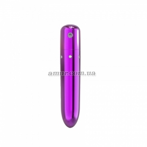 Віброкуля PowerBullet - Pretty Point Rechargeable Bullet, фіолетова 0
