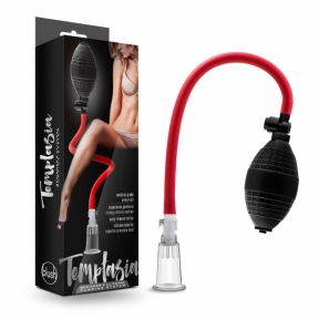 Вакуумная помпа для клитора Blush Temptasia – Beginner's Clitoral Pumping System, механическая, груша 7