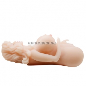 Мастурбатор в виде женского торса «ToyJoy Caresse» c функцией голоса 1