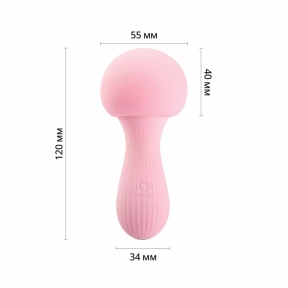 Вибромассажер Otouch Mushroom, розовый, 7 режимов, функция ночника, технология «старт-стоп» 0